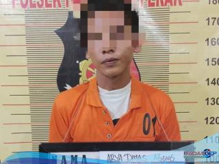 Polsek Hamparan Perak Tangkap Pelaku Penggelapan Sepeda Motor di Desa Bulu Cina